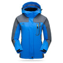 Lixada Waterproof Windproof Detachable Hooded Jacket for Women