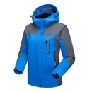 Lixada Waterproof Windproof Detachable Hooded Jacket for Women