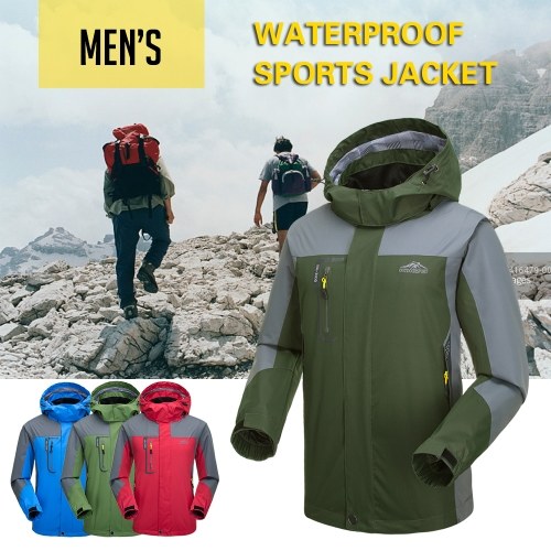 Lixada Waterproof Jacket Windproof Raincoat Sportswear