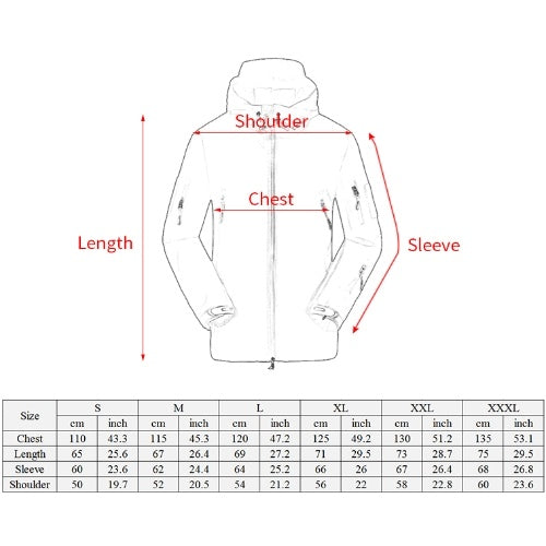 Men's Outdoor Hooded Windproof Jacket