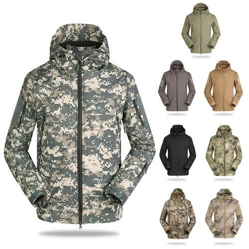 Men's Outdoor Hooded Windproof Jacket