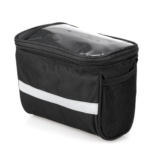 Bicycle Insulated Front Bag with Reflective Strip