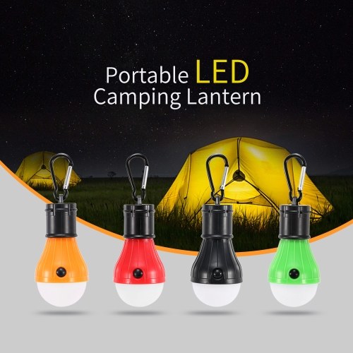 4 Pack Portable Waterproof Safety Tent LED Camping Light