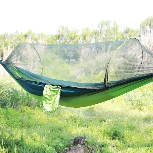 Portable Outdoor Camping Hammock with Mosquito Bugs Net