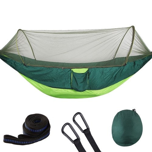 Portable Outdoor Camping Hammock with Mosquito Bugs Net