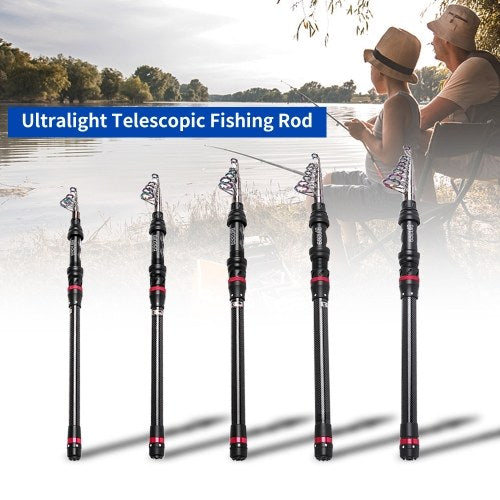 Blusea Super Light Telescopic Carbon Sea Fishing Rod