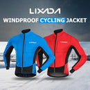 Lixada Winter Thermal Polar Fleece Men's Windproof Cycling Jacket