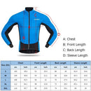 Lixada Winter Thermal Polar Fleece Men's Windproof Cycling Jacket