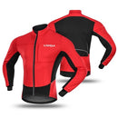 Lixada Winter Thermal Polar Fleece Men's Windproof Cycling Jacket