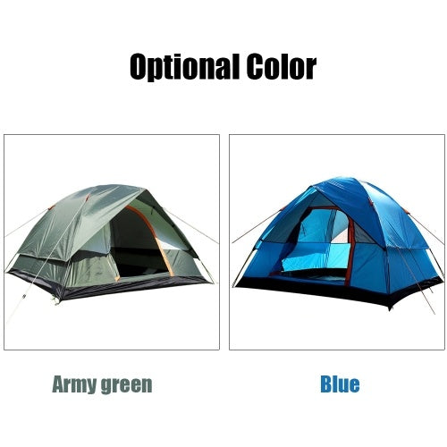 Outdoor 4 Person Adventure Double-layer Tent