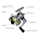 1M / 1.4M Pocket Collapsible Fishing Rod Reel Combo