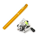 1M / 1.4M Pocket Collapsible Fishing Rod Reel Combo