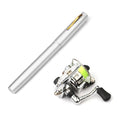 1M / 1.4M Pocket Collapsible Fishing Rod Reel Combo