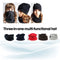 Fall Winter Unisex Polar Fleece Neck Warmer 3 in 1 Multifunctional Scarf