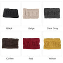 Women Fashion Knitted Headband Winter Warm Cap