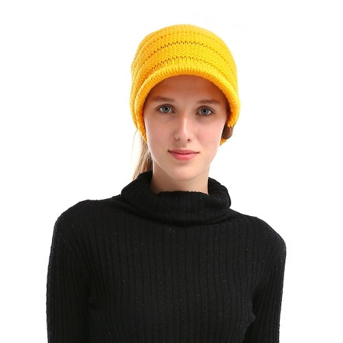 Winter Women Girl Soft Warm Knitted Thicken Hat