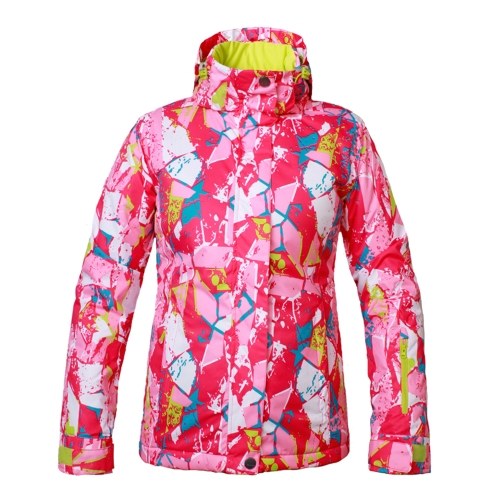 Women's Hooded Windproof Ski Jacket