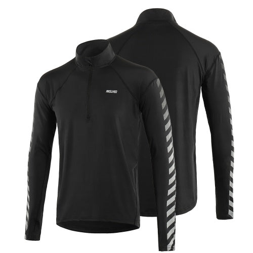 Men's Athletic Quick Dry Long Sleeve Pullover Shirt