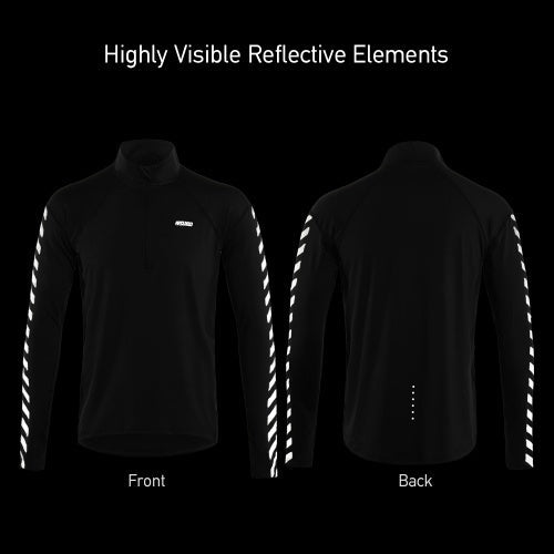 Men's Athletic Quick Dry Long Sleeve Pullover Shirt