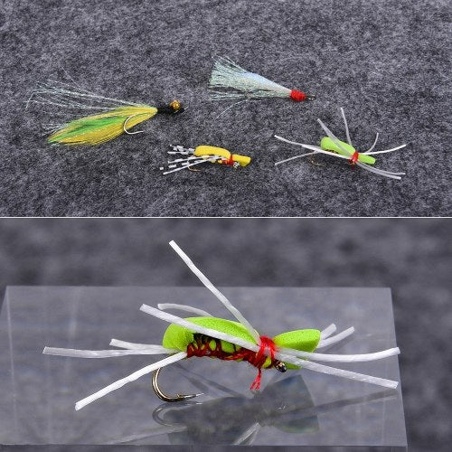 12pcs Fly Fishing Lure with Waterproof Box