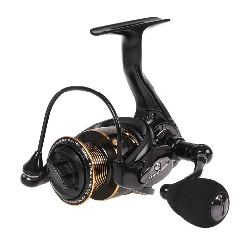 Spinning Fishing Reel 13BB + 1 Bearing Balls Metal Spinning Reel Boat Rock Fishing Wheel with with Extra Spool