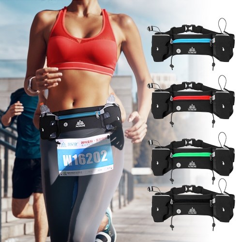 Multifunctional Waist Bag Ultra Light Waist Pouch Waterproof Gym Phone Holder Cellphone Pouch Waist Bag Running Band Outdoor Running Hydration Belt Riding Bag Women Men Sport Bag Fitness Equipment Fitness Workout Belt Sport Waist Pack Exercise Waist Bag