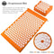 Acupuncture Mat Pillow Set Acupressure Mat Cushion Massage Pillow Pad