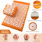 Acupuncture Mat Pillow Set Acupressure Mat Cushion Massage Pillow Pad