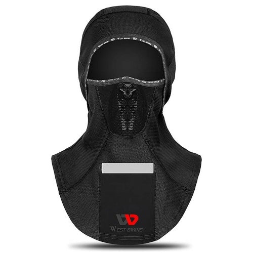 Breathable Windproof Face Cover with Pocket Men Women Reflective Face Mask Warm Outdoor Neck Sleeve Autumn Winter Neck Scarf Sport Mask Motorbike Cycling Head Cap  for Cycling Skiing Motorbiking Climbing