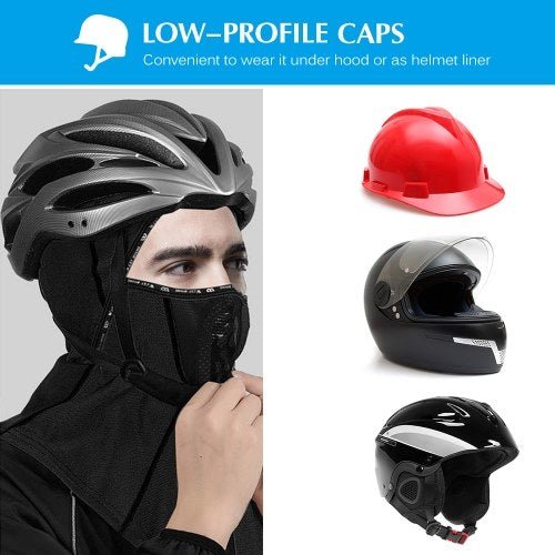 Breathable Windproof Face Cover with Pocket Men Women Reflective Face Mask Warm Outdoor Neck Sleeve Autumn Winter Neck Scarf Sport Mask Motorbike Cycling Head Cap  for Cycling Skiing Motorbiking Climbing