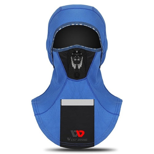 Breathable Windproof Face Cover with Pocket Men Women Reflective Face Mask Warm Outdoor Neck Sleeve Autumn Winter Neck Scarf Sport Mask Motorbike Cycling Head Cap  for Cycling Skiing Motorbiking Climbing