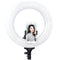 YB-RJ510 Rima Portable LED Photography Ring Light - Black