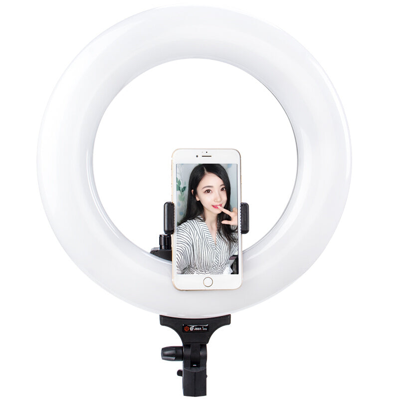 YB-RJ510 Rima Portable LED Photography Ring Light - Black