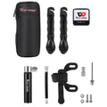 Portable Bike Pump Cycling Bicycle Tire Patch Repair Tools Set