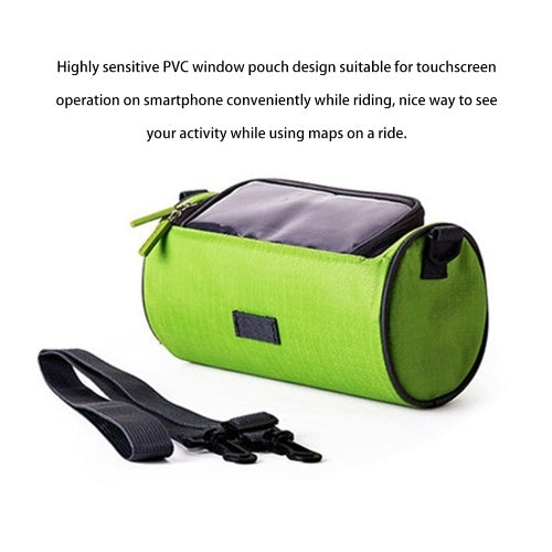 Bike Handlebar Bag Waterproof Front Bag Bicycle Storage Bag