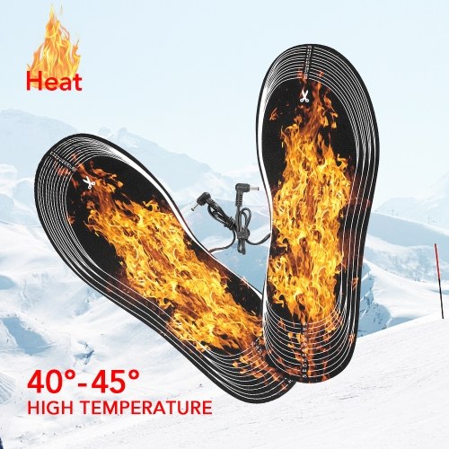 Electric Heating Insoles Electric Foot Warmer Washable Heating Insoles Cuttable Thermal Insoles