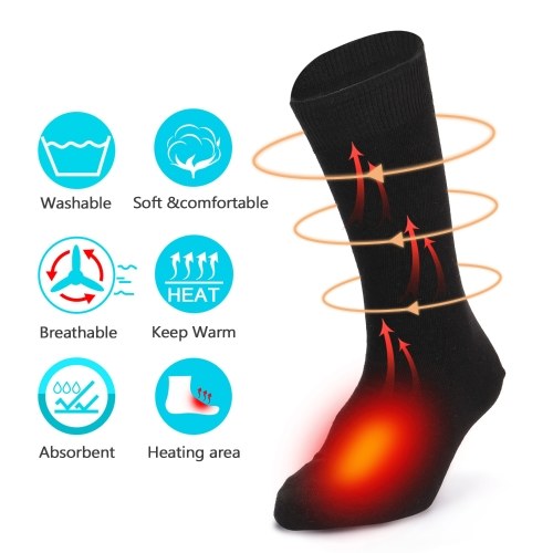 Electric Heated Socks Battery Powered Cold Weather Heat Socks