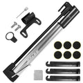 Mini Bike Pump with Tire Repair Kit Portable Mountain Bike Repair Tools Kit Bicycle Repair for Multipurpose Emergency Tire Repair Set Bike Maintenance Tool High Air Pressure Tool