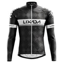 Lixada Cycling Clothing Set Windproof Long Sleeve Bicycle Jersey Jacket 3D Padded Pants Outdoor Cycling Running Sports Jacket Activewear Sportswear