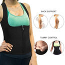 Women Neoprene sauna vest waist training device