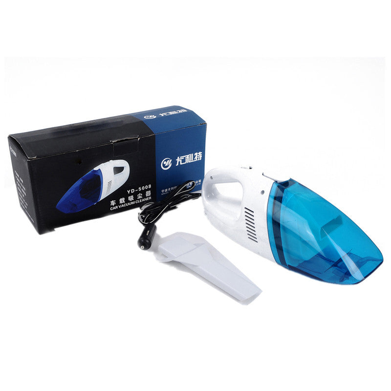 YD-5008 Wet and Dry Car Vacuum Cleaner - Blue