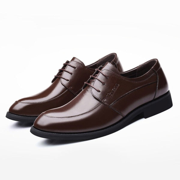 YONGHENGMEILI Leather Shoes - Brown