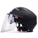 Yema Premium One Size Motorcycle Helmet - Black