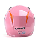 Yema Premium One Size Motorcycle Helmet - Pink