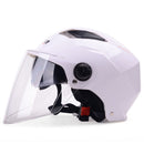 Yema Premium One Size Motorcycle Helmet - White