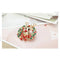 Yoursfs Premium Clear Christmas Brooch - Gold