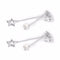 Yoursfs Premium Clip On Dangle Earrings - Silver