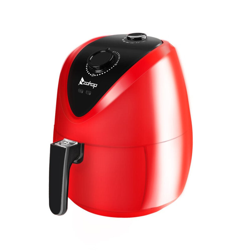 Zokop ZAF-1300P1 US Plug Electric Air Fryer - Red