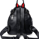 CC&KK Women's Embroidered Backpack - Black