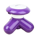 Mini Triangle USB Handled Massager - Purple